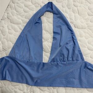 Blue Halter Top
